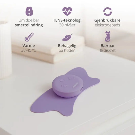 Luvion® TENS – Menstruasjonslindring med TENS og varme