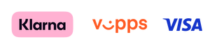 Betalingsmetoder: Klarna, Vipps og VISA