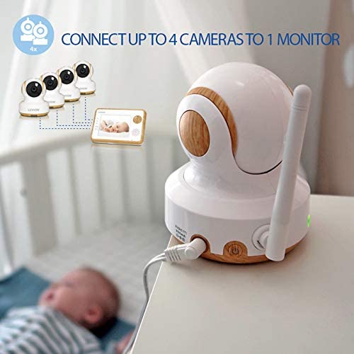 Babycall med kamera - Luvion Essential LIMITED EDITION og 3,5" fargeskjerm