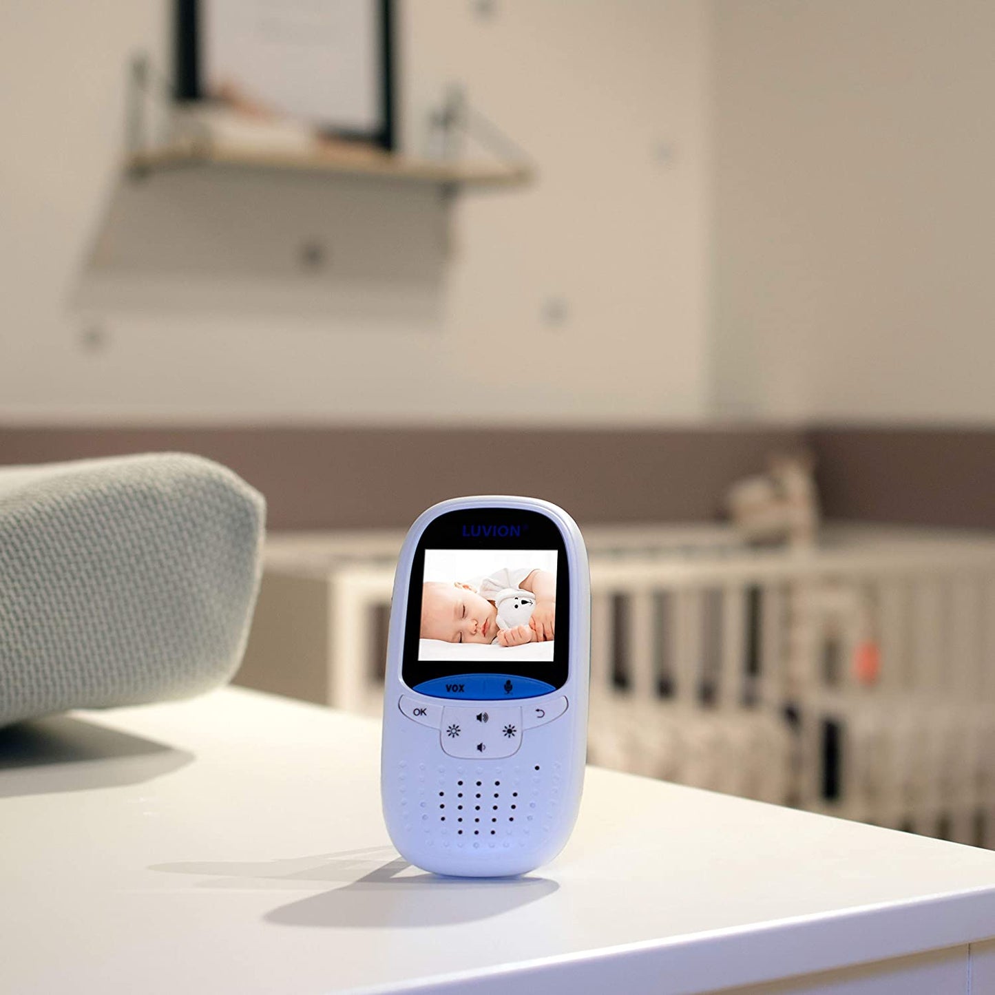Luvion EASY babycall med kamera og 2" LCD fargeskjerm