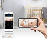 Babycall med kamera - Luvion Grand Elite 3 Connect og med 4,3" fargeskjerm. Mulighet for WIFI og 4G tilkobling