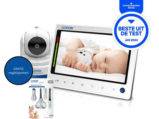 Luvion Prestige Touch 3 babycall med gratis neglklippsett tilbud