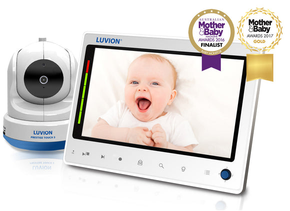 Luvion Prestige Touch 2 <br />Babycall med kamera som lar deg se og høre babyen din i mørket. 7