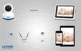 Babycall med kamera - Luvion Grand Elite 3 Connect PLUS og med 5" fargeskjerm. Mulighet for WIFI og 4G tilkobling