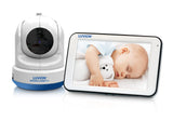 Babycall med kamera - Luvion Supreme Connect 2 med 5" fargeskjerm. Mulighet for WIFI og 4G tilkobling. Splitt skjerm (QUAD)