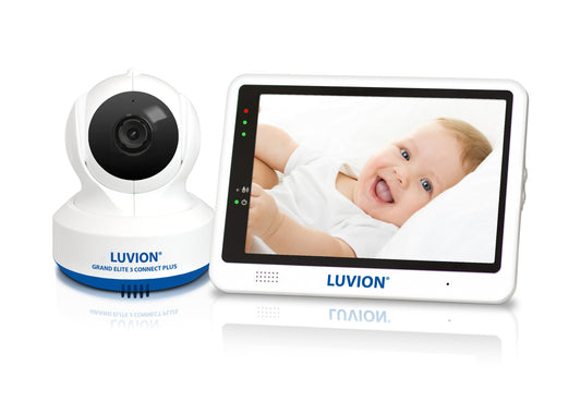 KUN TESTET Babycall med kamera - Luvion Grand Elite 3 Connect PLUS og med 5" fargeskjerm. Mulighet for WIFI og 4G tilkobling
